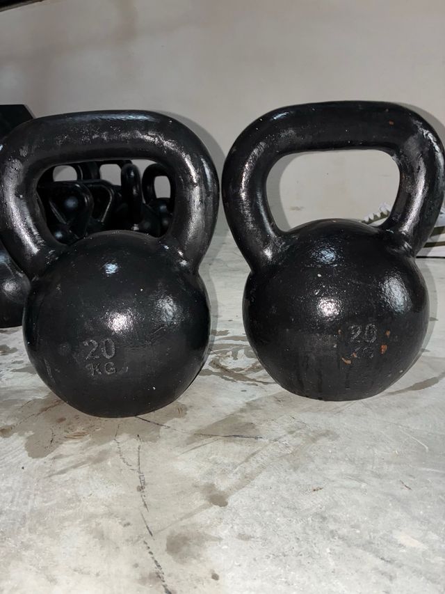 Kit Gimnasio Eleiko Mancuernas y Discos