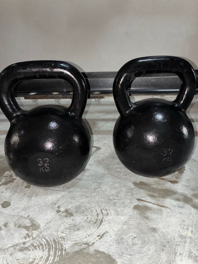 Kit Gimnasio Eleiko Mancuernas y Discos