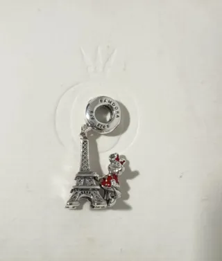 Charm Colgante Torre Eiffel Minnie Mouse de Disney