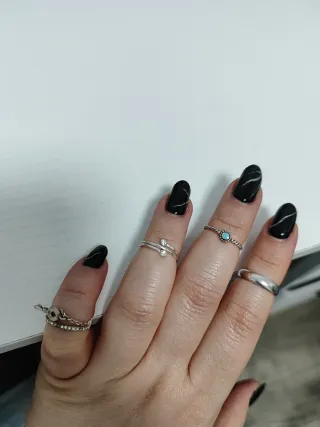 Anillo midi plata de ley S925 diseño turquesa