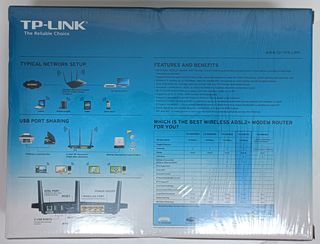 Router ADSL TP-Link TD-W8970 Negro