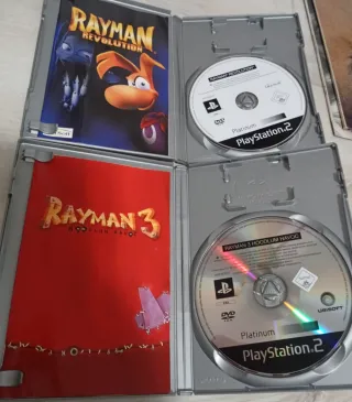 Giochi PS2 Rayman Revolution e Rayman 3