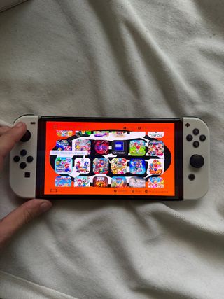 Nintendo Switch OLED Blanca