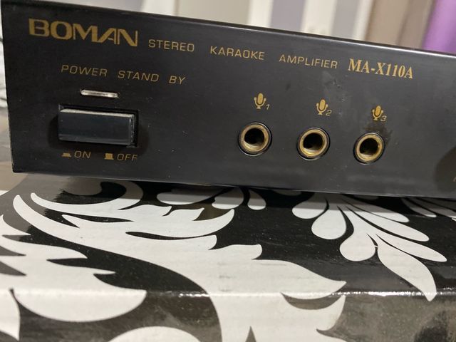 Amplificador Karaoke Boman MA-X110A Negro