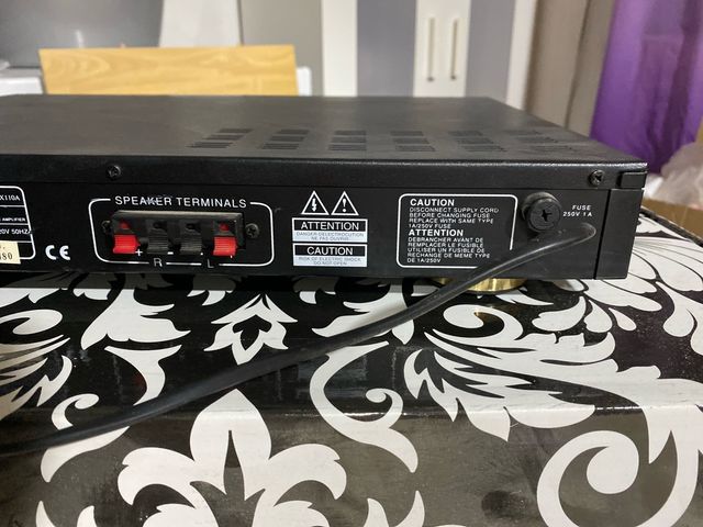 Amplificador Karaoke Boman MA-X110A Negro