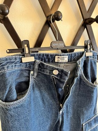 Jeans cargo Alcott blu