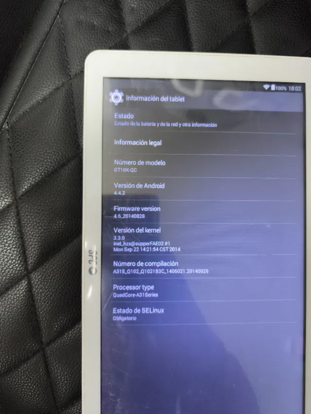 Tablet 3Go 10 Blanca