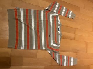 Jersey Droos Clothing Rayas Beige Naranja