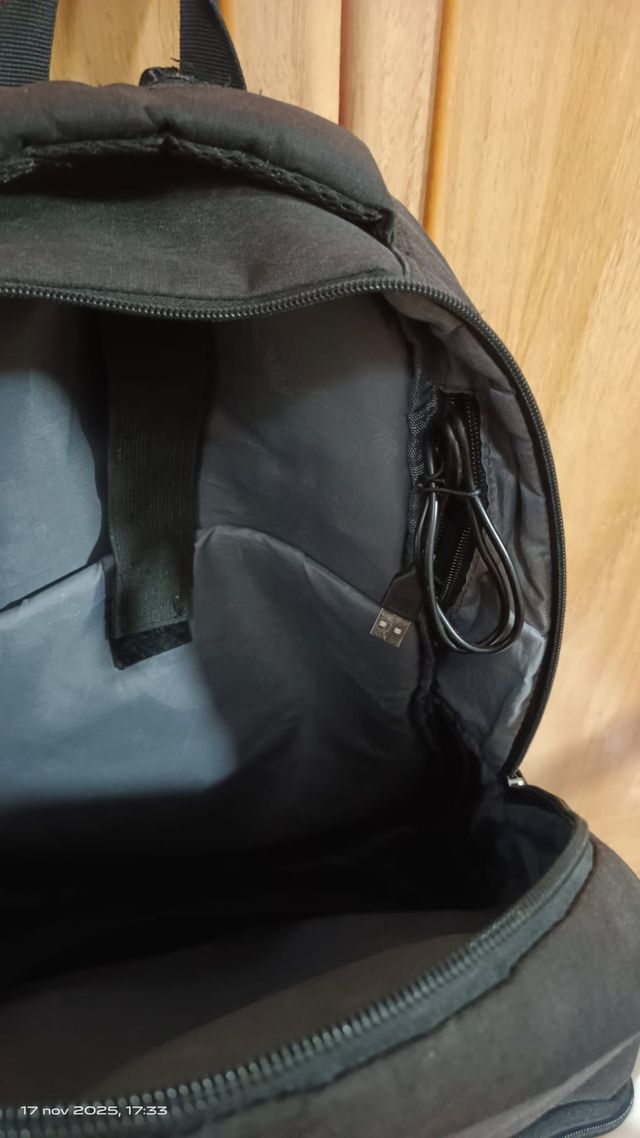 Mochila portátil con USB