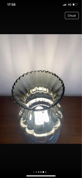 Lampada provenienza Venezia in Peltro Anni '50