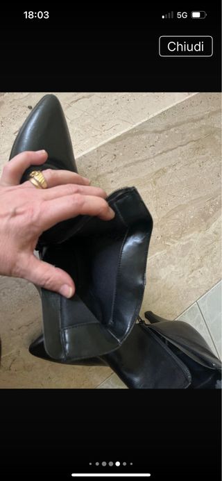 Tronchetto donna nero