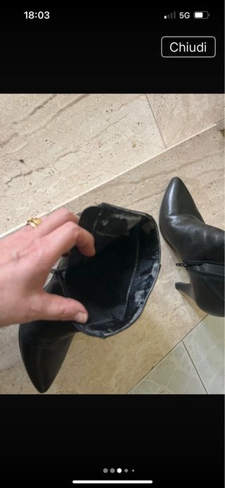 Tronchetto donna nero