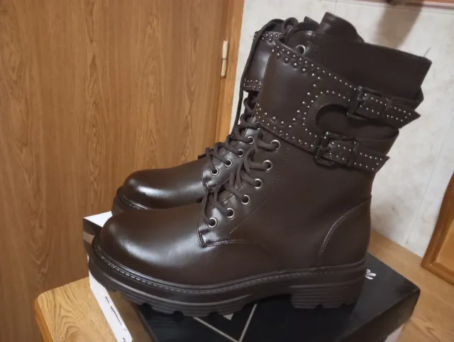 Stivali militari marroni T40