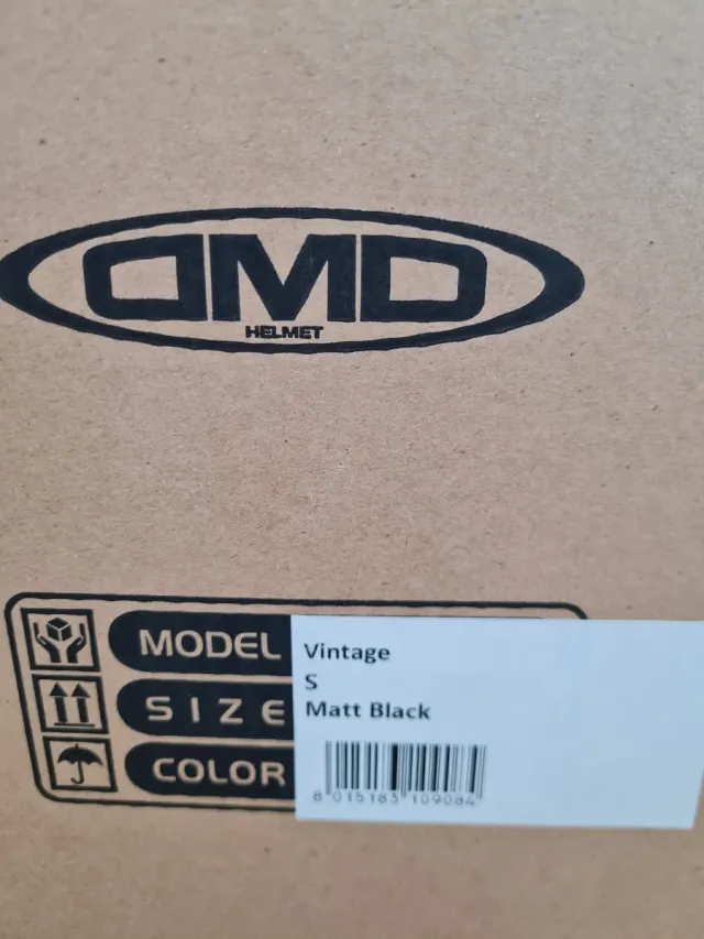 Casco Moto Negro Mate Talla S