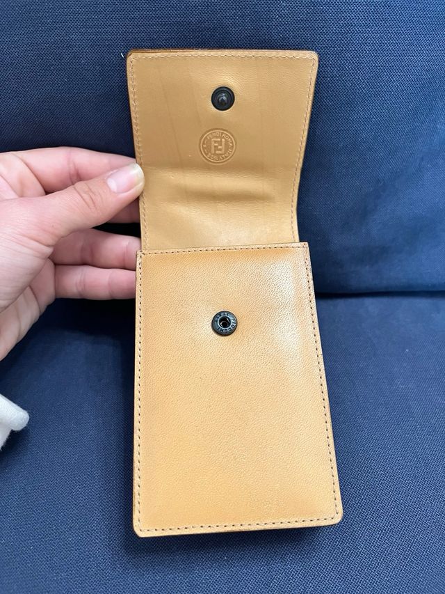 Portasigarette Fendi in pelle
