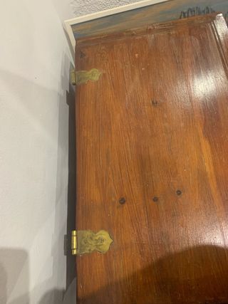 Baúl de madera hecho a mano negociables