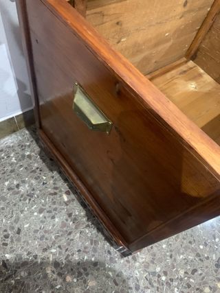 Baúl de madera hecho a mano negociables