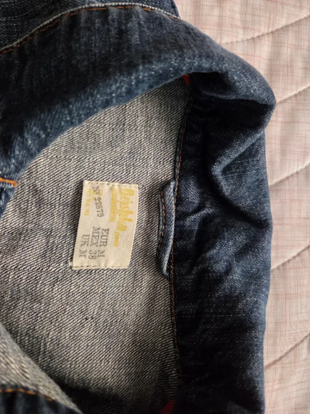 Chaqueta vaquera Bershka azul