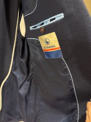 Americana El Ganso Azul