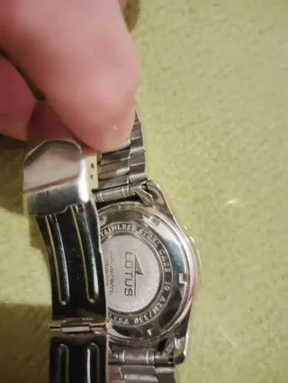 Reloj Lotus Hombre Cronógrafo Azul/Plata