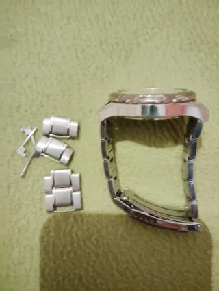 Reloj Lotus Hombre Cronógrafo Azul/Plata