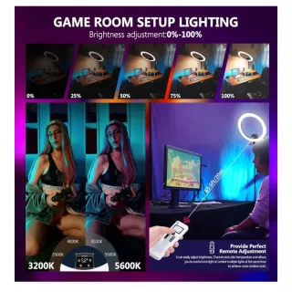 Aro de Luz LED Neewer 18 + Soporte