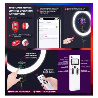 Aro de Luz LED Neewer 18 + Soporte