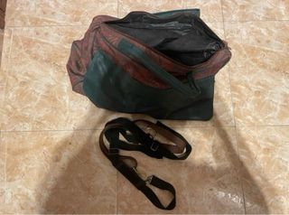 Bolsa de viaje Vichy multicolor