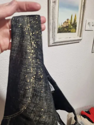 Top MosKada Negro/Plata Talla 42