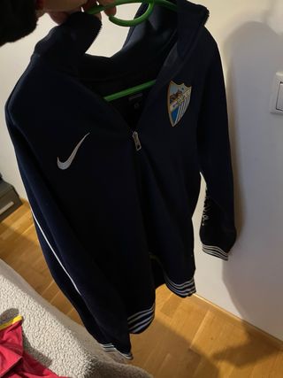 2 Sudaderas Málaga CF Nike Talla S