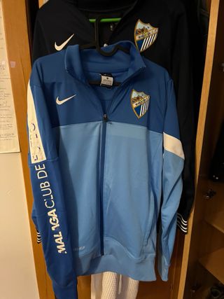 2 Sudaderas Málaga CF Nike Talla S