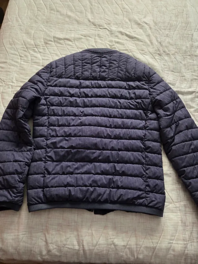 Abrigo acolchado Salsa azul/gris