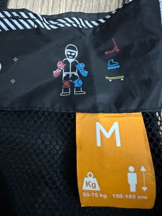 Protecciones patines Oxelo Talla M