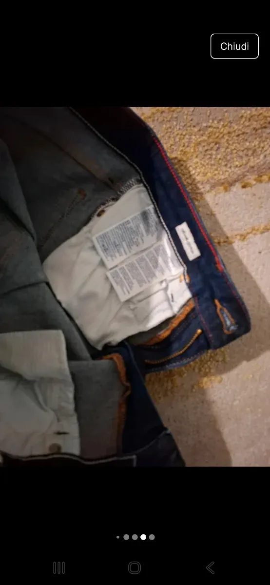 Jeans skinny Tommy Hilfiger taglia XS