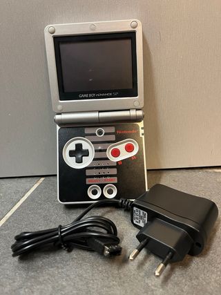 Game Boy Advance SP + Game Boy IPS