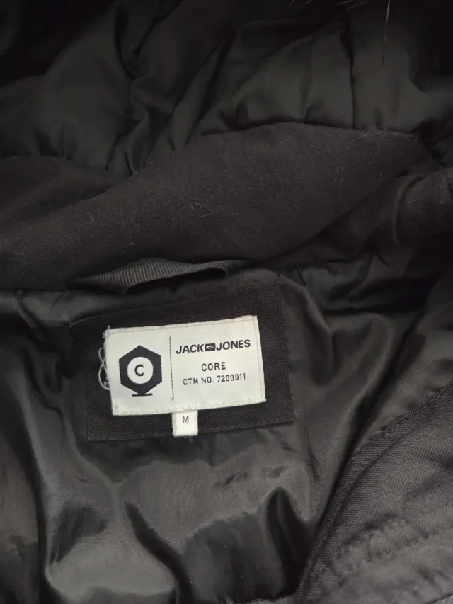 Abrigo Jack & Jones Negro