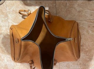 Bolso de viaje de piel