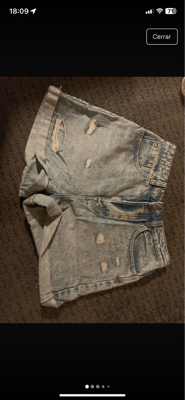 Pantalón corto vaquero Stradivarius