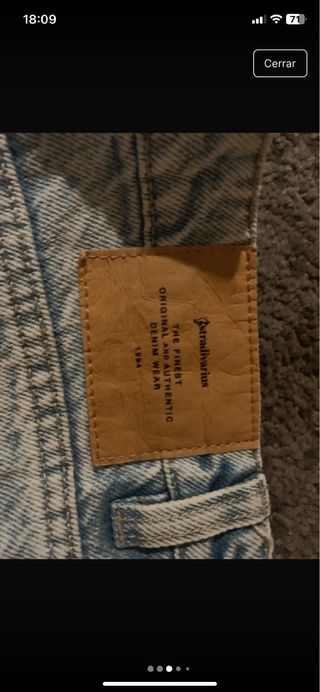 Pantalón corto vaquero Stradivarius