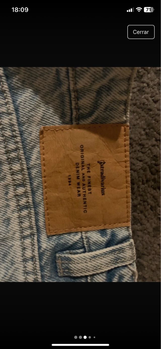 Pantalón corto vaquero Stradivarius