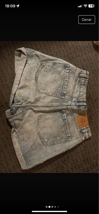 Pantalón corto vaquero Stradivarius