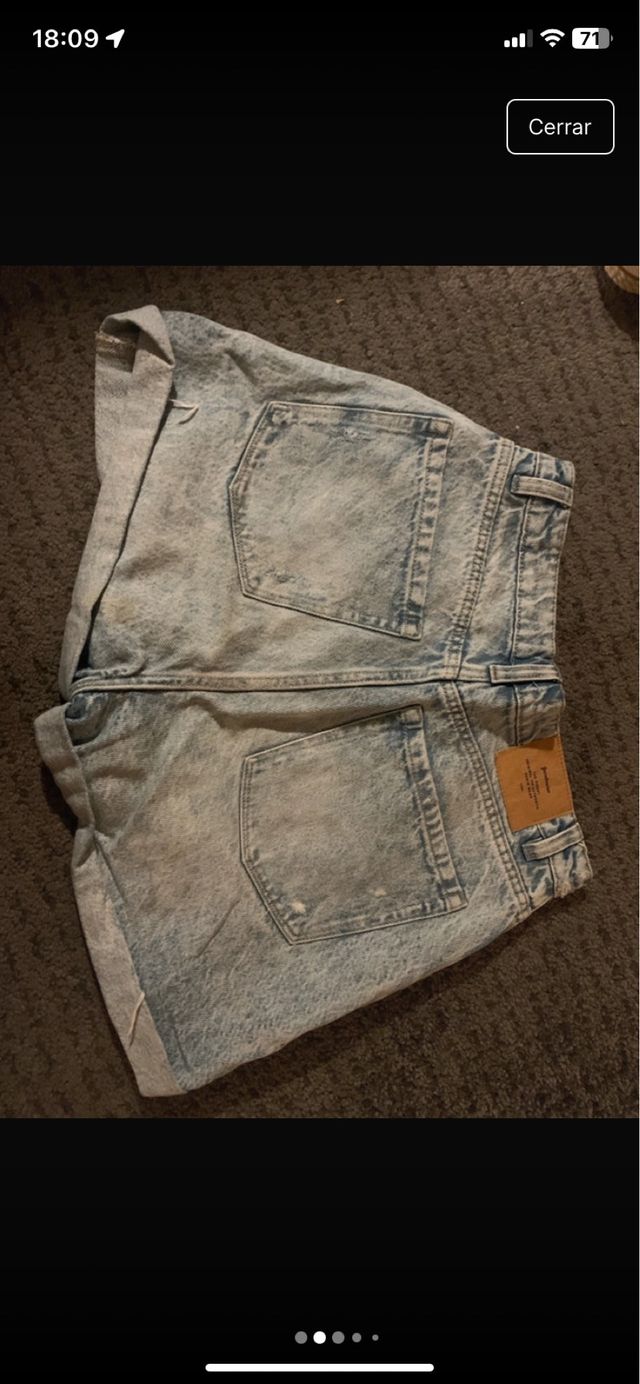 Pantalón corto vaquero Stradivarius