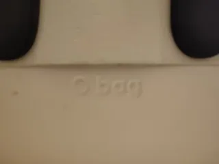 Bolso O bag Blanco con Forro Negro