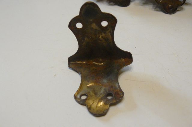 Lote 4 Esquineras y de 4 Refuerzos Antiguos