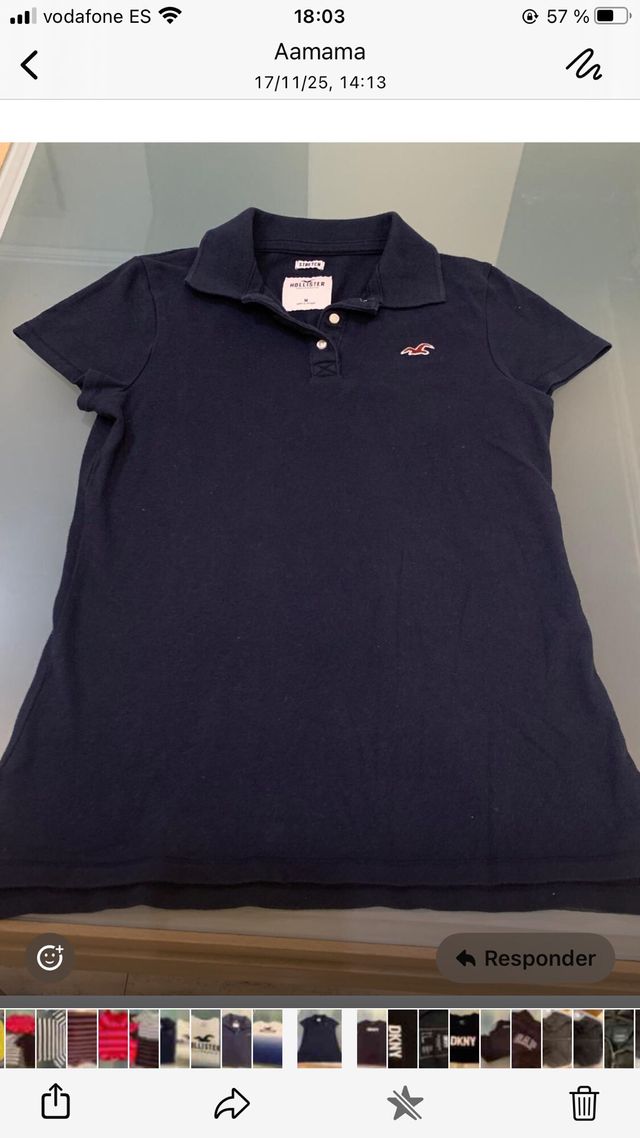 Lote 2 , Polos y Camiseta Hollister Talla M
