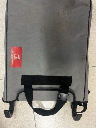 Trona portátil plegable