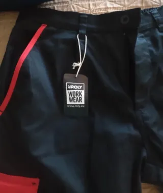 Pantaloni da lavoro uomo n. 48 neri