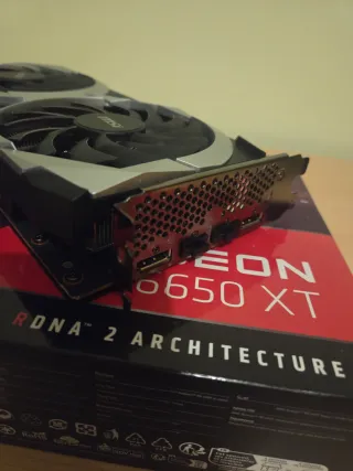 MSI RX 6650 XT 8GB GDDR6 Tarjeta Gráfica