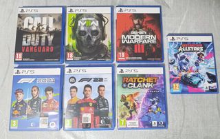 Lote juegos PS5. Como nuevos.