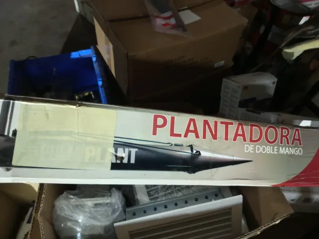 Plantadora de doble mango